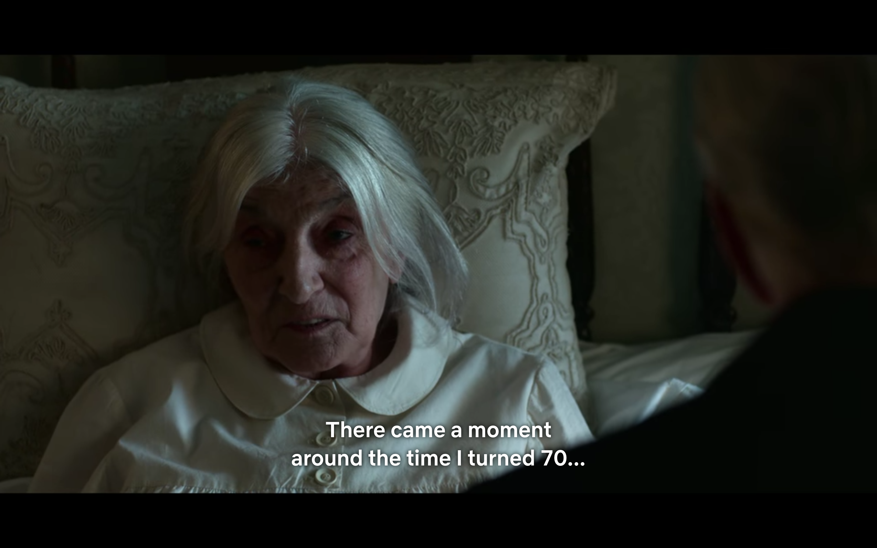 There came a moment around the time I turned 70...