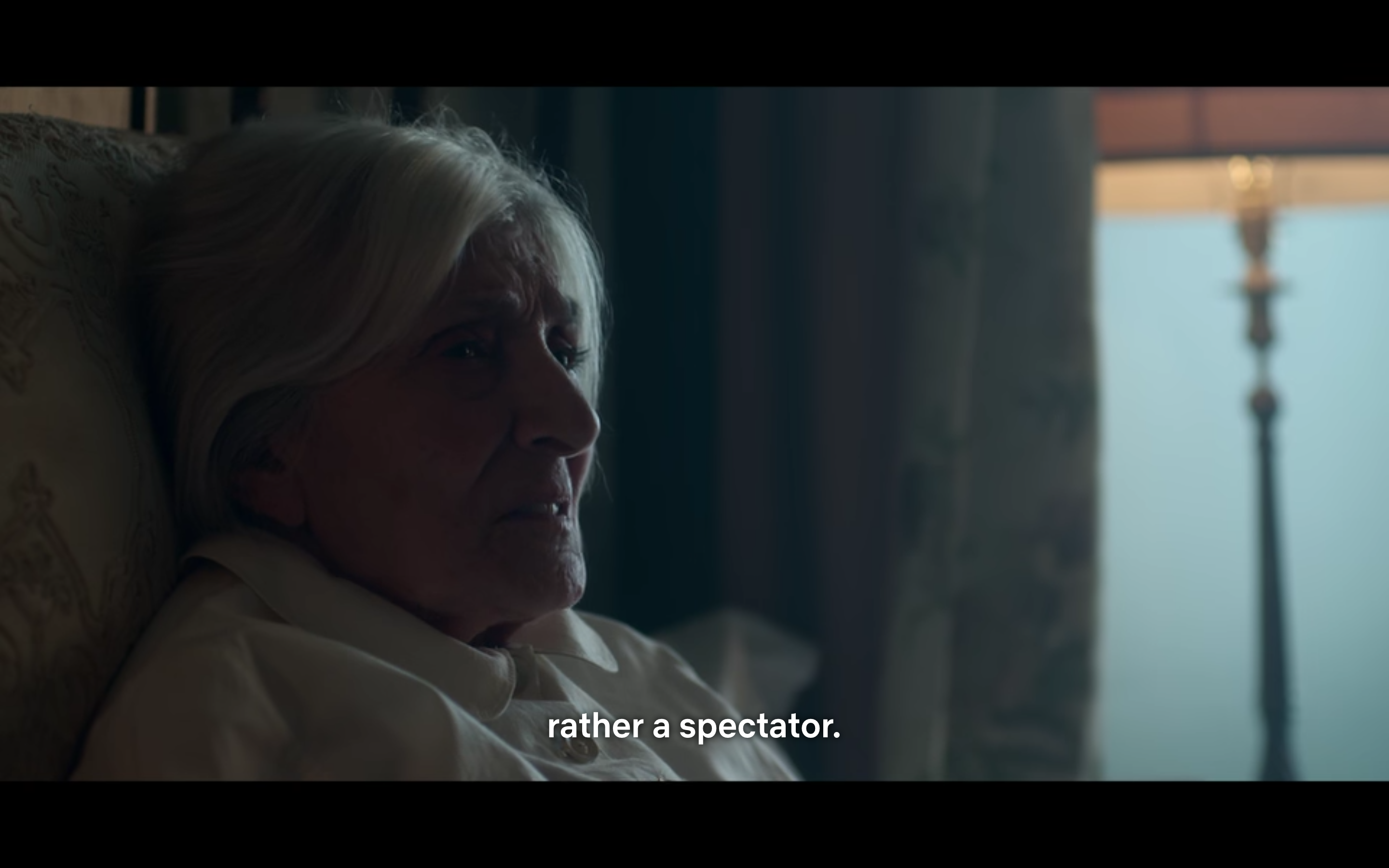 ... rather a spectator.