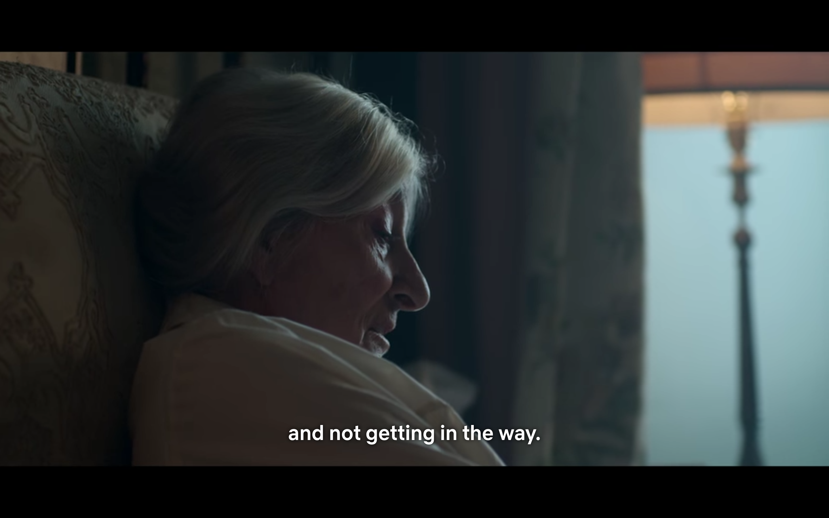 ... and not getting in the way.