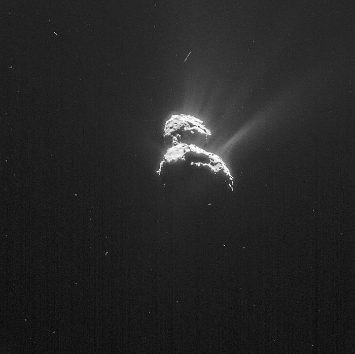 Photograph from the Rosetta